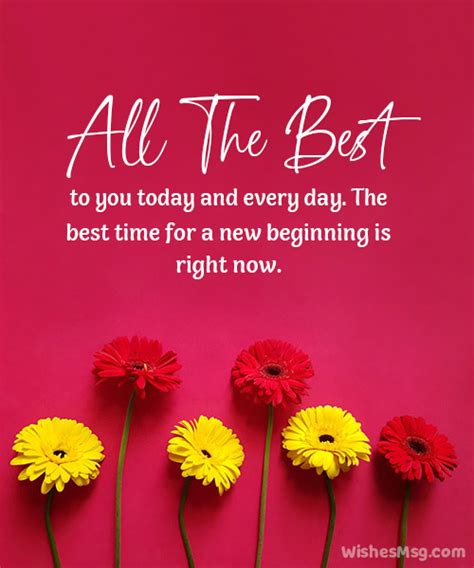 All The Best For New Journey: Best Wishes to All of You.